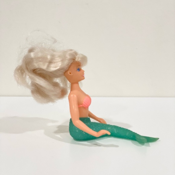 T&T Mermaid Doll Rubber 1990 90s 4” Vintage - Picture 4 of 12
